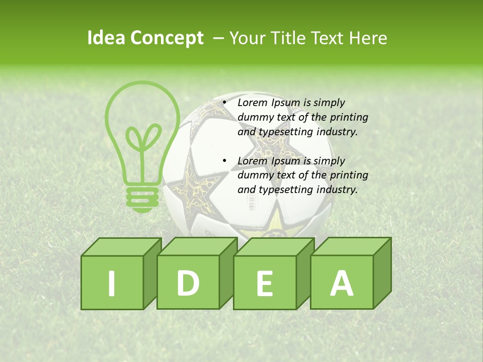 Summer Human Team PowerPoint Template