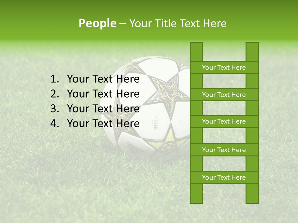 Summer Human Team PowerPoint Template