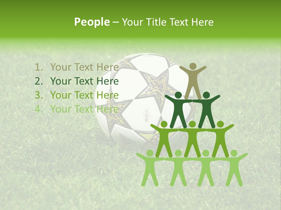 Summer Human Team PowerPoint Template