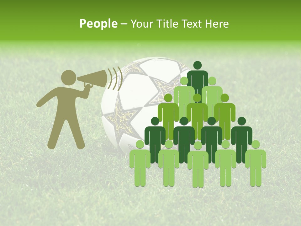 Summer Human Team PowerPoint Template