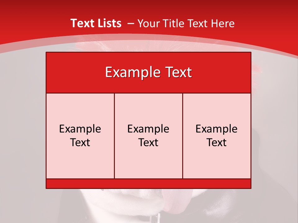 Silly Staring Bull PowerPoint Template