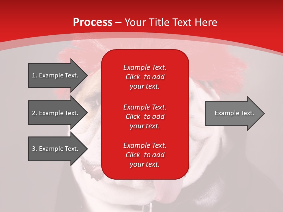 Silly Staring Bull PowerPoint Template
