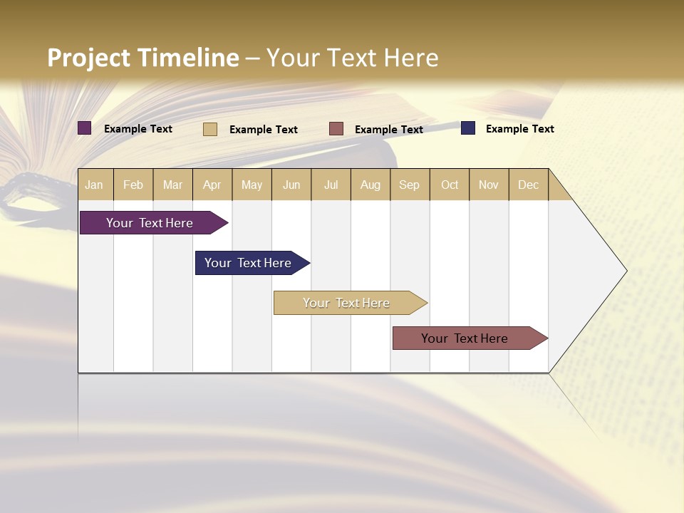 Textbook Intelligence Information PowerPoint Template