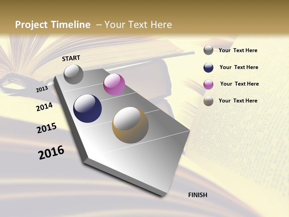 Textbook Intelligence Information PowerPoint Template