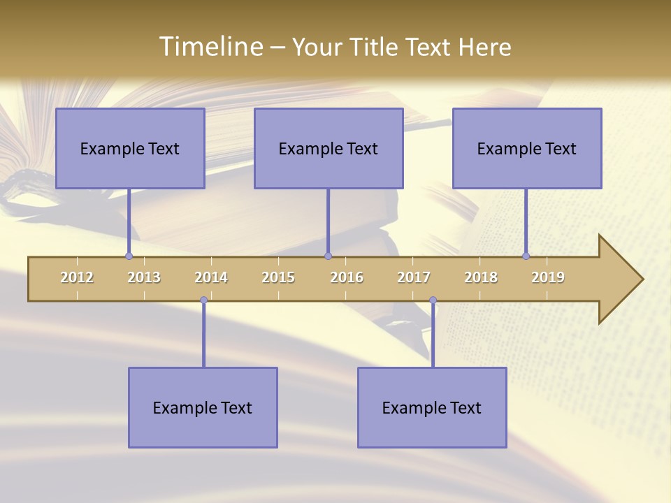 Textbook Intelligence Information PowerPoint Template
