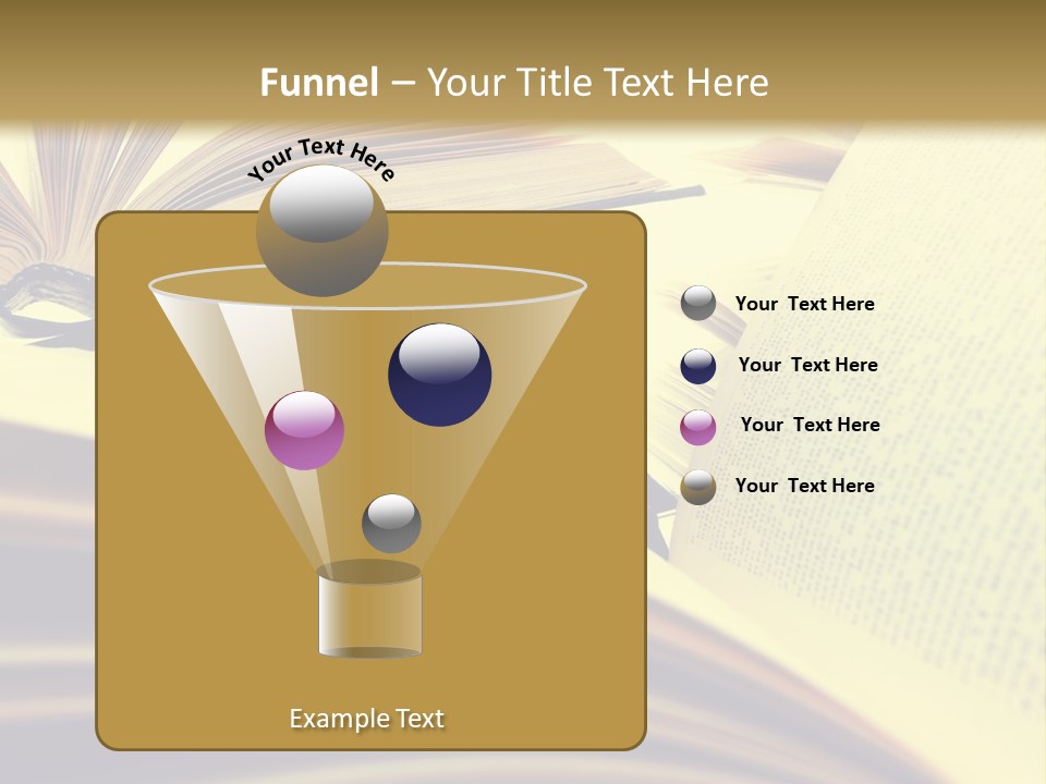 Textbook Intelligence Information PowerPoint Template