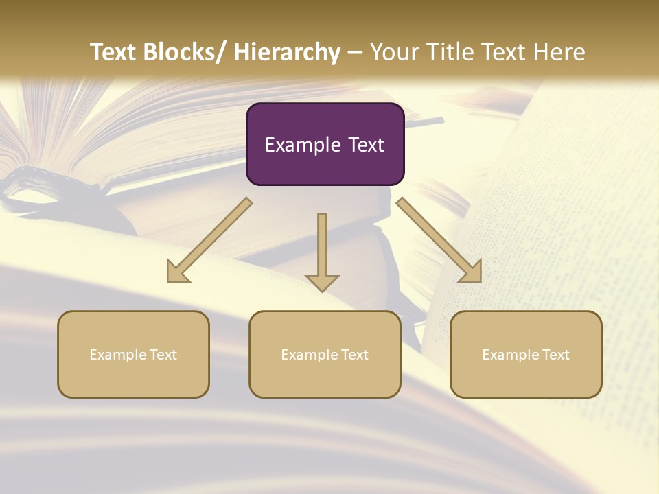 Textbook Intelligence Information PowerPoint Template