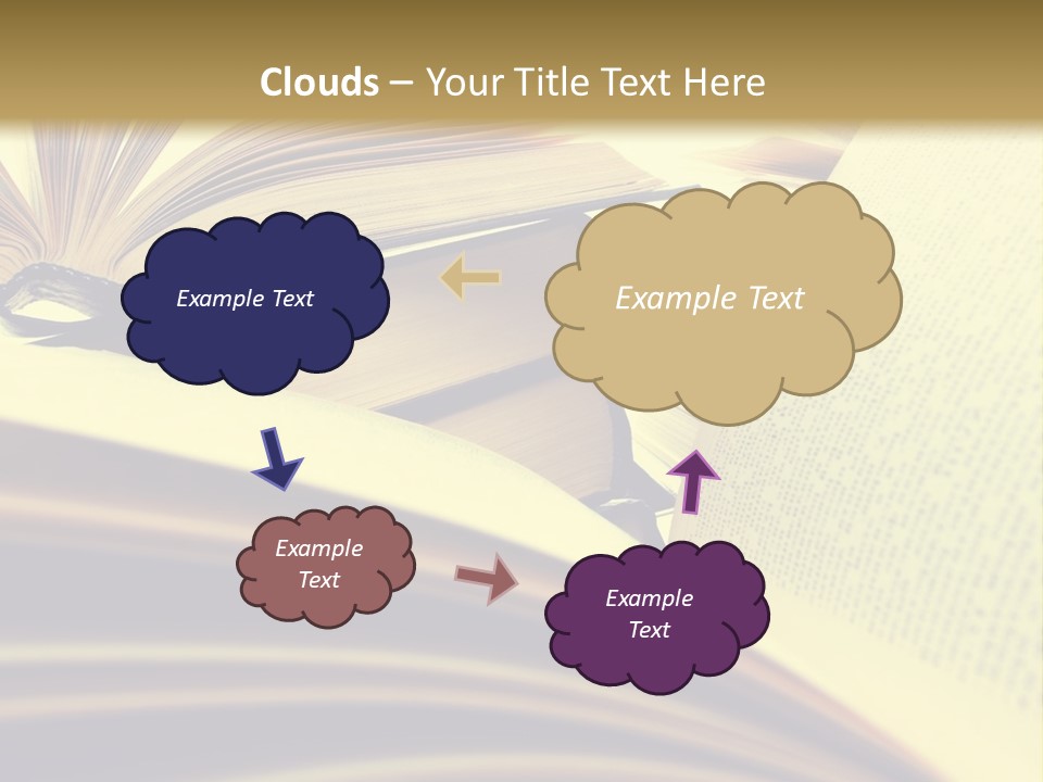 Textbook Intelligence Information PowerPoint Template