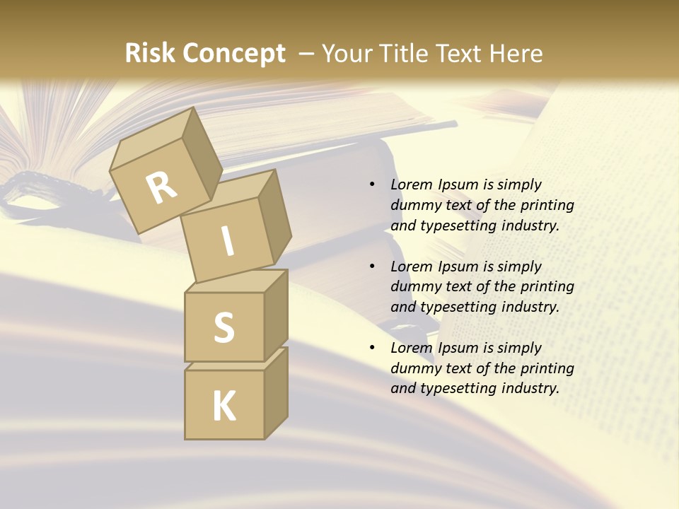Textbook Intelligence Information PowerPoint Template