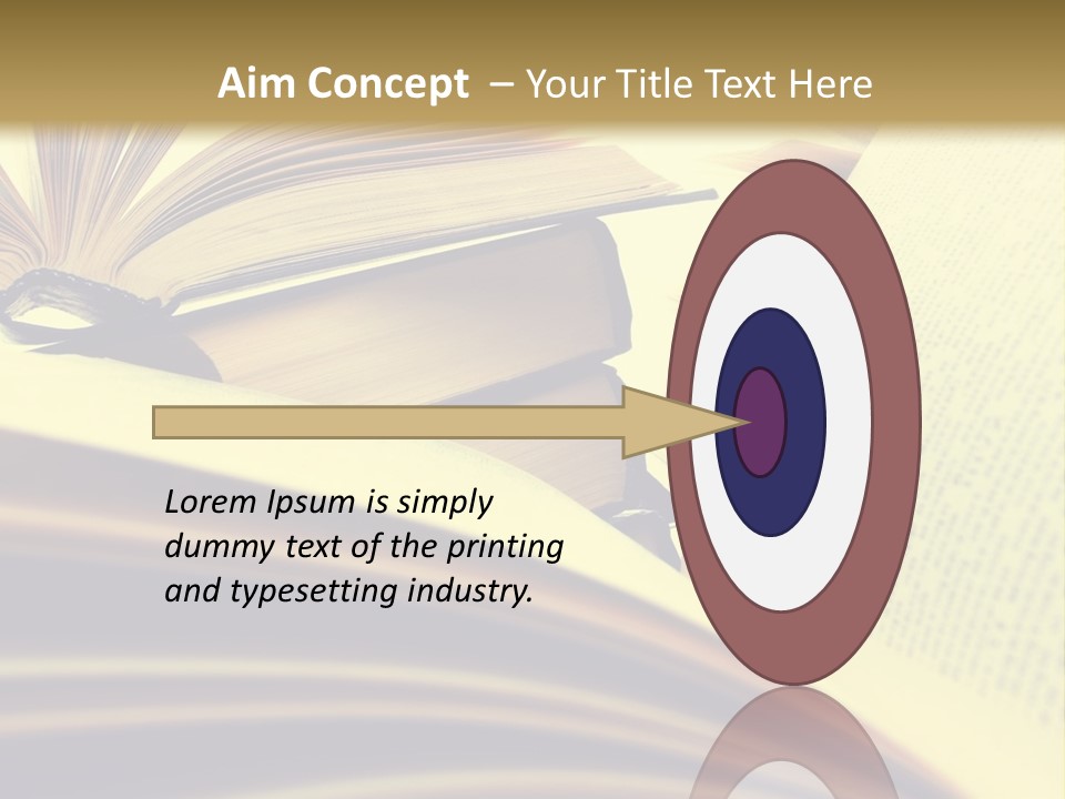 Textbook Intelligence Information PowerPoint Template