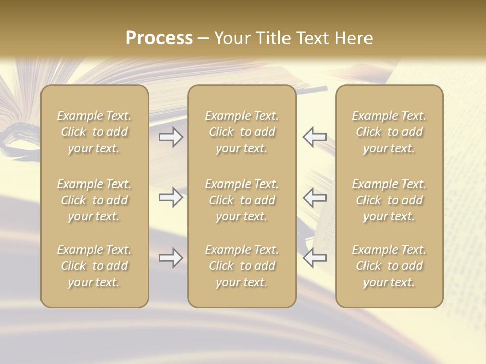 Textbook Intelligence Information PowerPoint Template