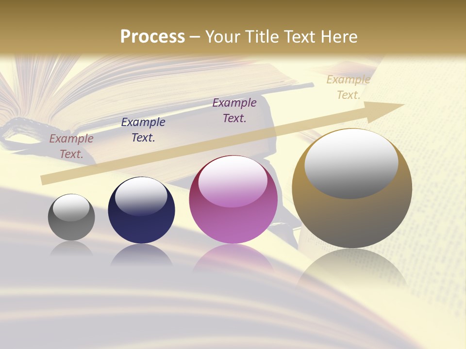Textbook Intelligence Information PowerPoint Template
