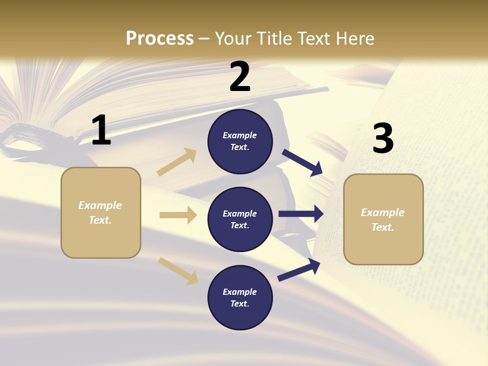 Textbook Intelligence Information PowerPoint Template