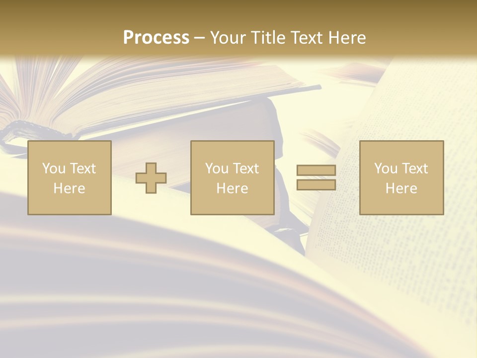 Textbook Intelligence Information PowerPoint Template