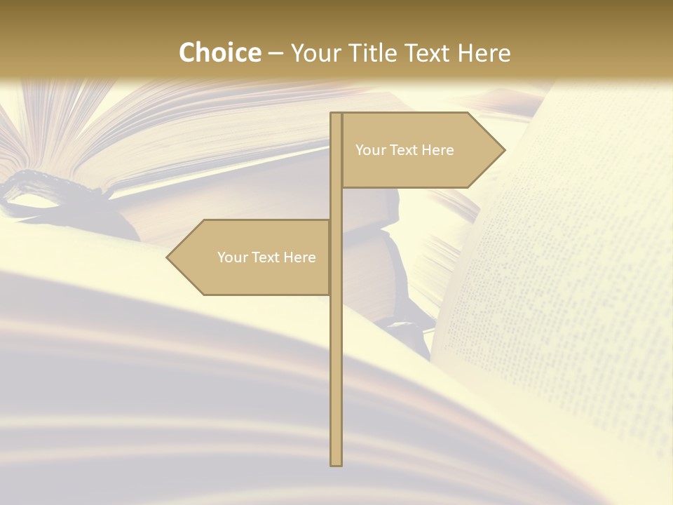 Textbook Intelligence Information PowerPoint Template
