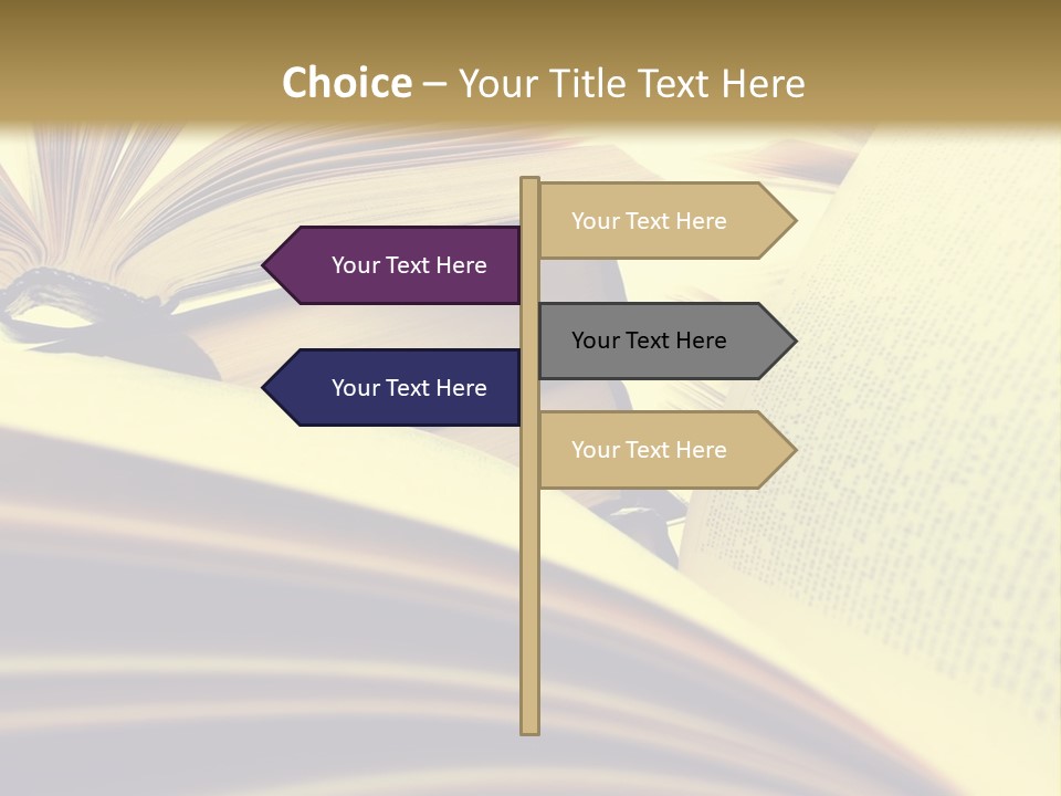 Textbook Intelligence Information PowerPoint Template