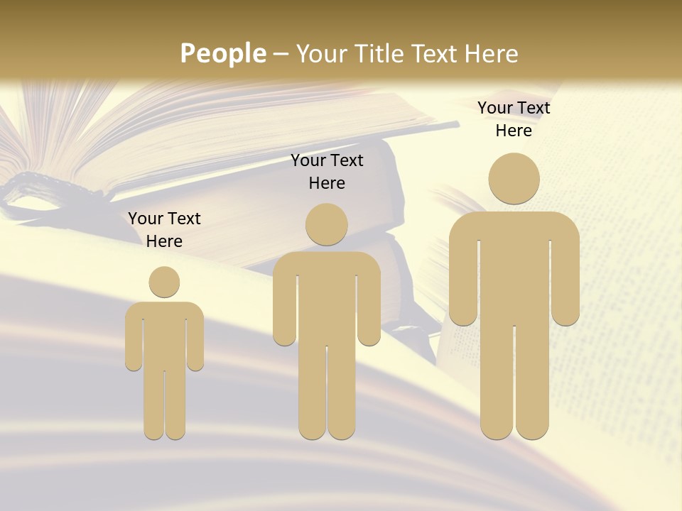 Textbook Intelligence Information PowerPoint Template