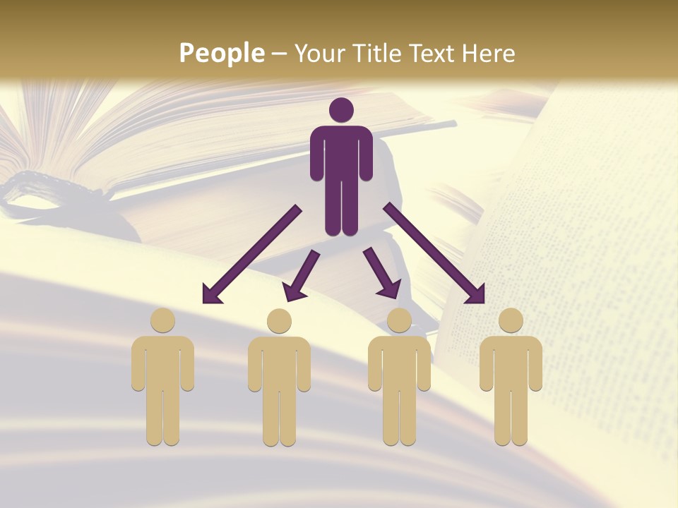 Textbook Intelligence Information PowerPoint Template