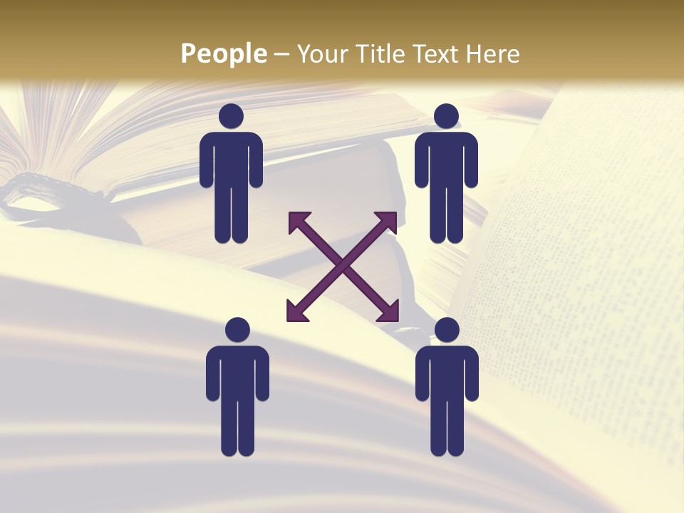 Textbook Intelligence Information PowerPoint Template