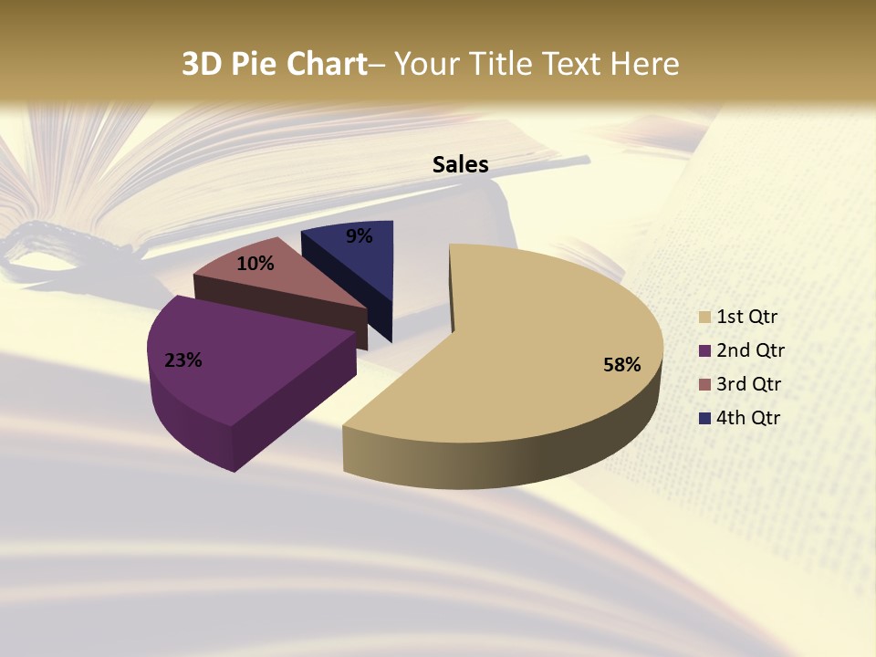 Textbook Intelligence Information PowerPoint Template