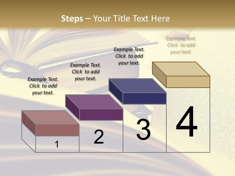 Textbook Intelligence Information PowerPoint Template