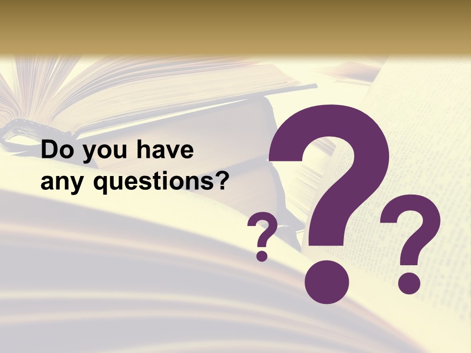 Textbook Intelligence Information PowerPoint Template