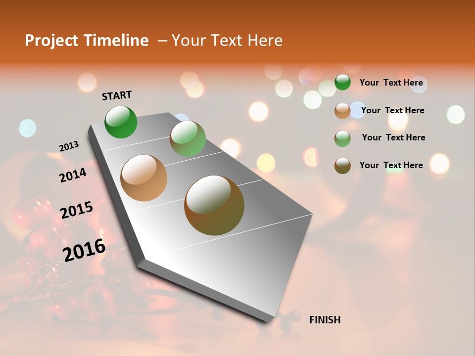 New Shape Tree PowerPoint Template