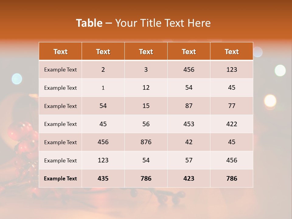 New Shape Tree PowerPoint Template