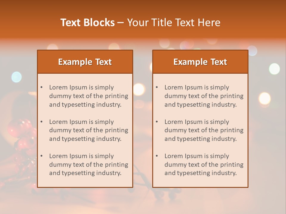 New Shape Tree PowerPoint Template