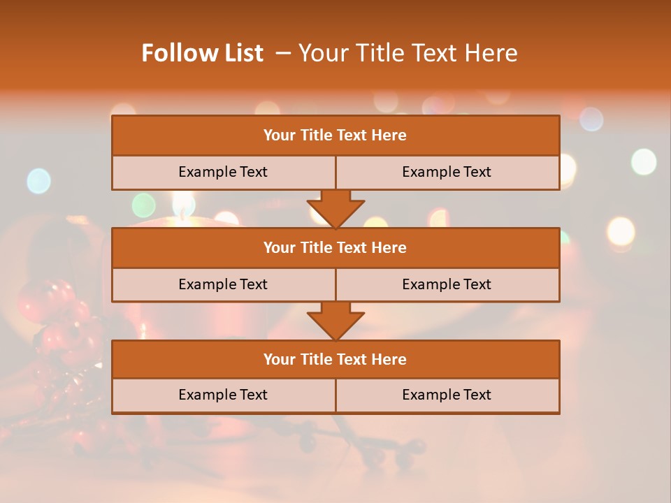 New Shape Tree PowerPoint Template