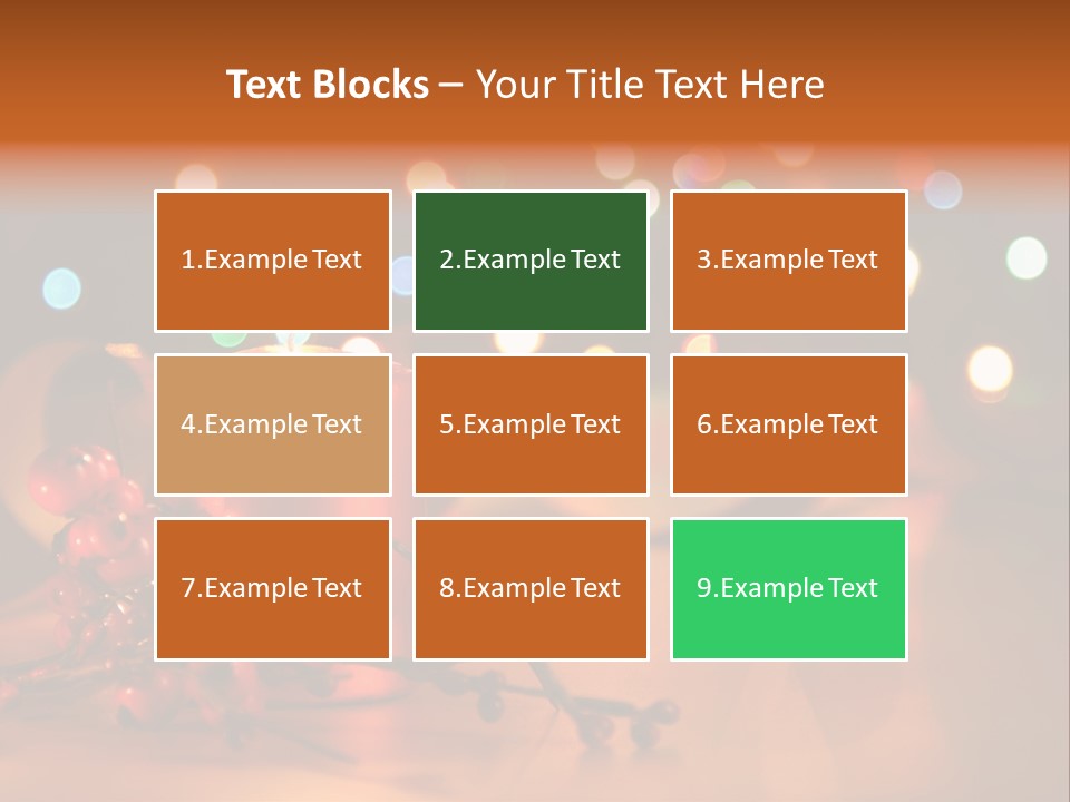 New Shape Tree PowerPoint Template