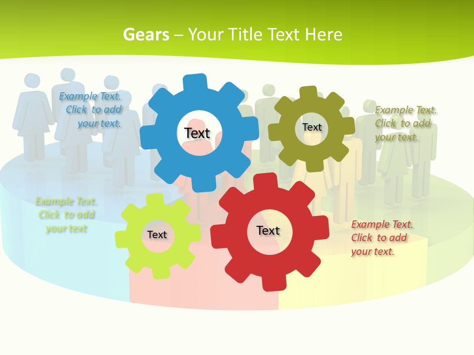 Variation Social Issues Graph PowerPoint Template