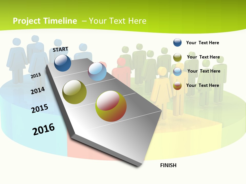 Variation Social Issues Graph PowerPoint Template