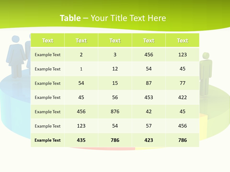 Variation Social Issues Graph PowerPoint Template