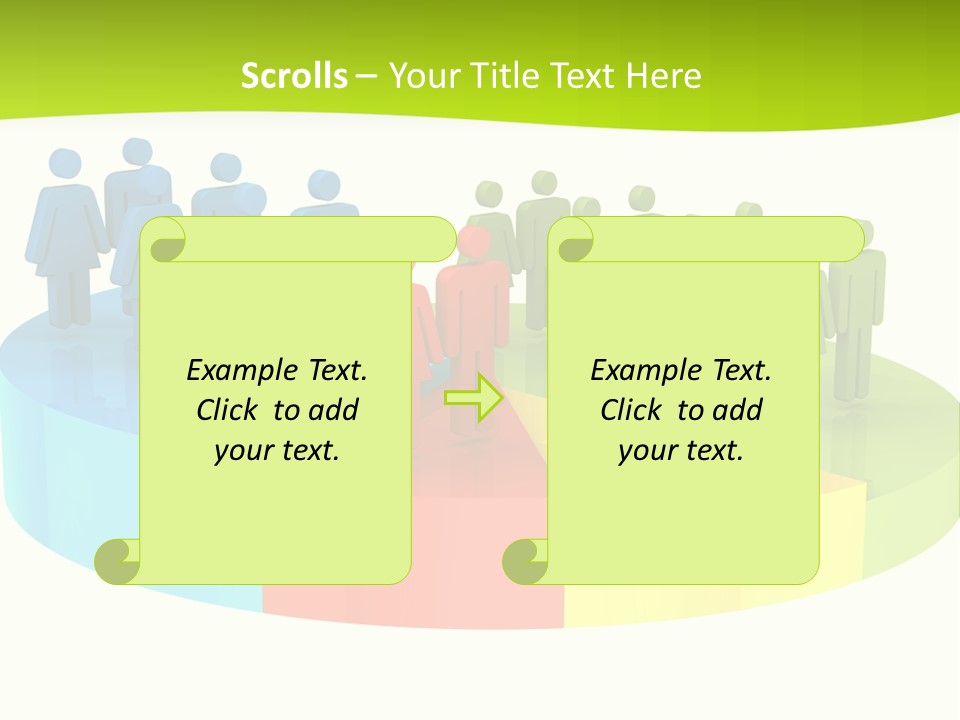 Variation Social Issues Graph PowerPoint Template