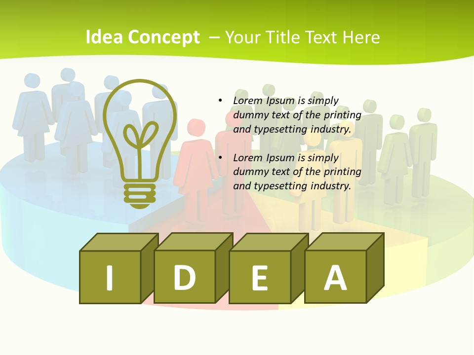 Variation Social Issues Graph PowerPoint Template