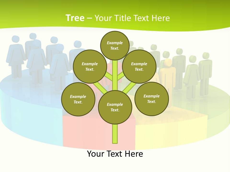 Variation Social Issues Graph PowerPoint Template