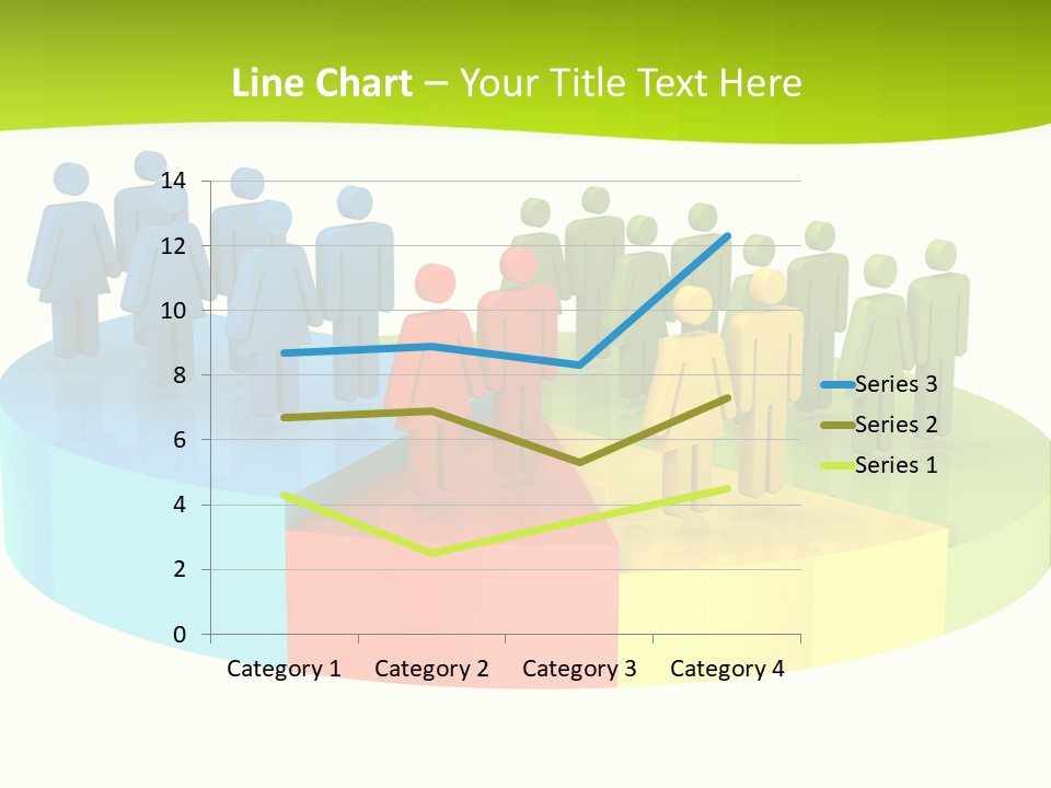 Variation Social Issues Graph PowerPoint Template