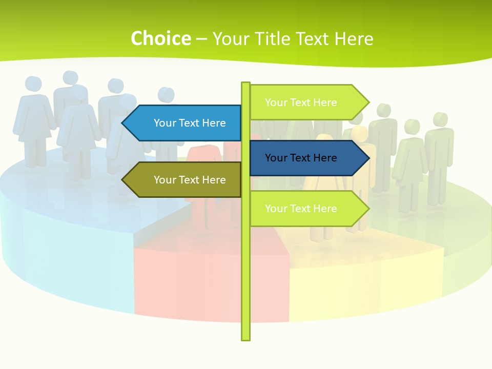 Variation Social Issues Graph PowerPoint Template