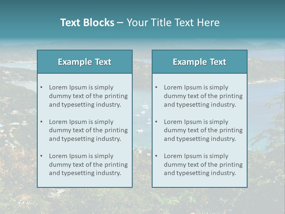 Outdoors Sand Nelsons PowerPoint Template