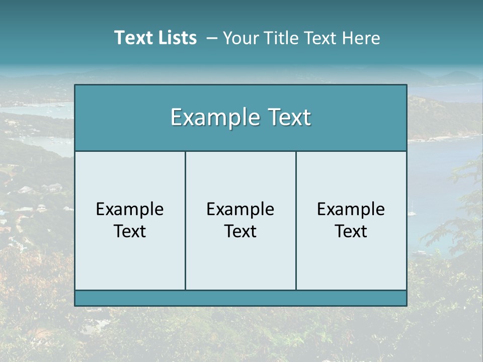 Outdoors Sand Nelsons PowerPoint Template