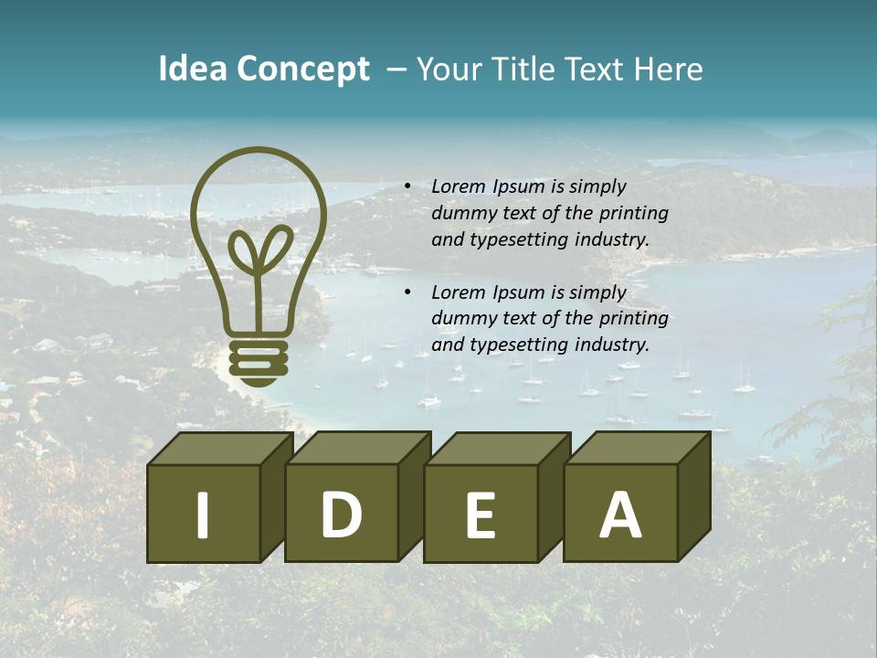 Outdoors Sand Nelsons PowerPoint Template