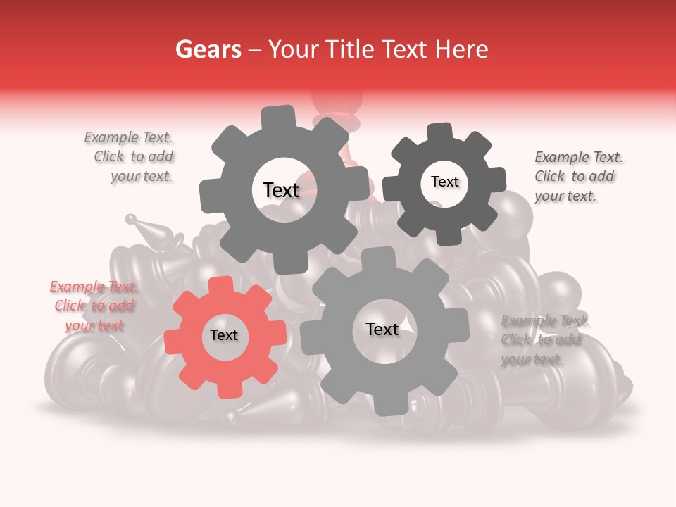 Business Leader Victor Climbing The Mountain PowerPoint Template