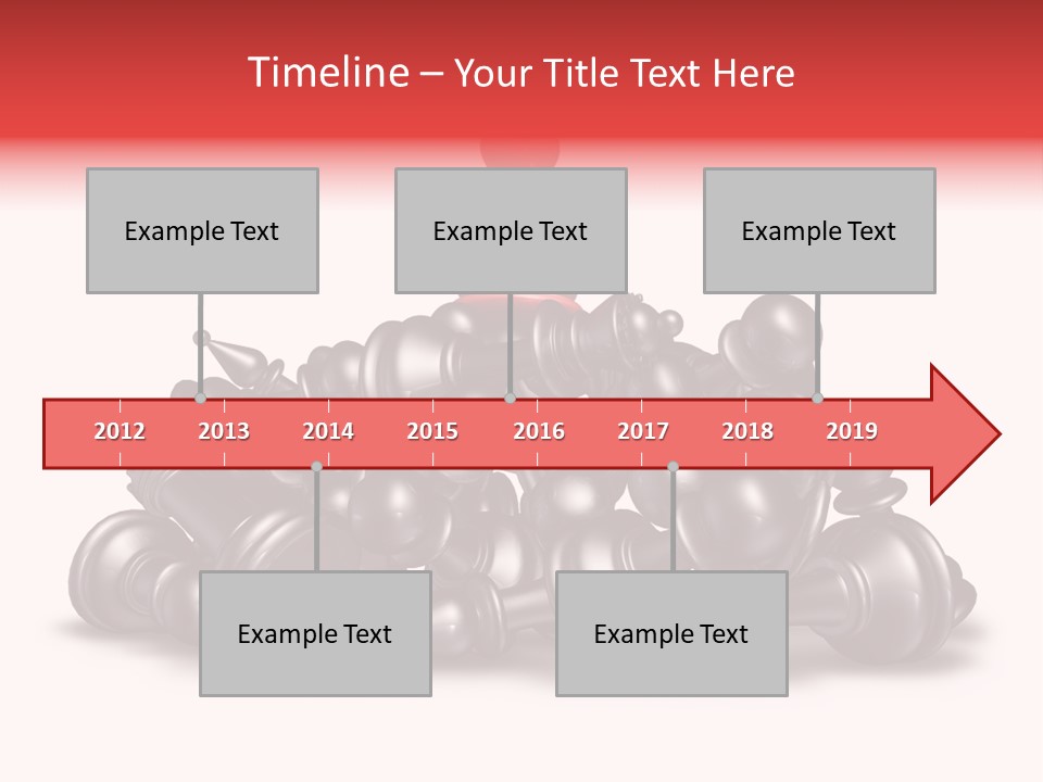 Business Leader Victor Climbing The Mountain PowerPoint Template