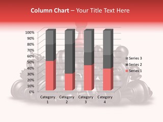 Business Leader Victor Climbing The Mountain PowerPoint Template