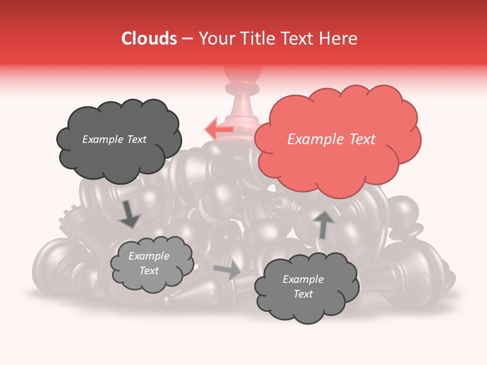Business Leader Victor Climbing The Mountain PowerPoint Template