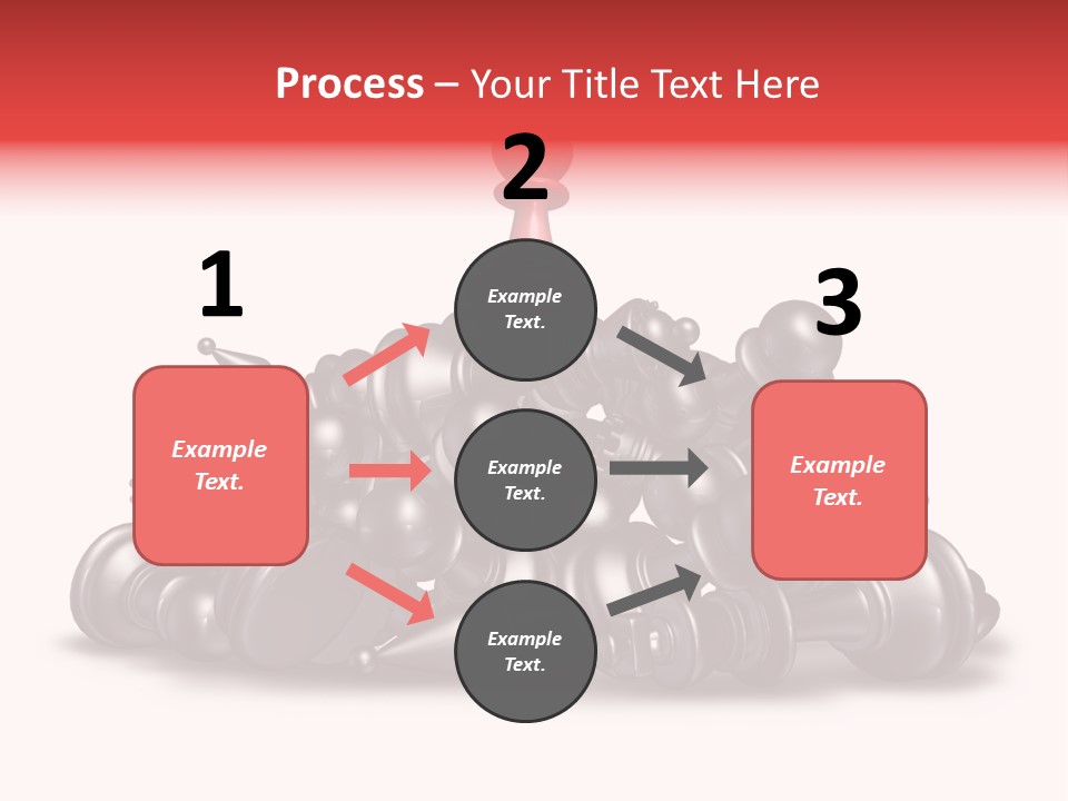 Business Leader Victor Climbing The Mountain PowerPoint Template