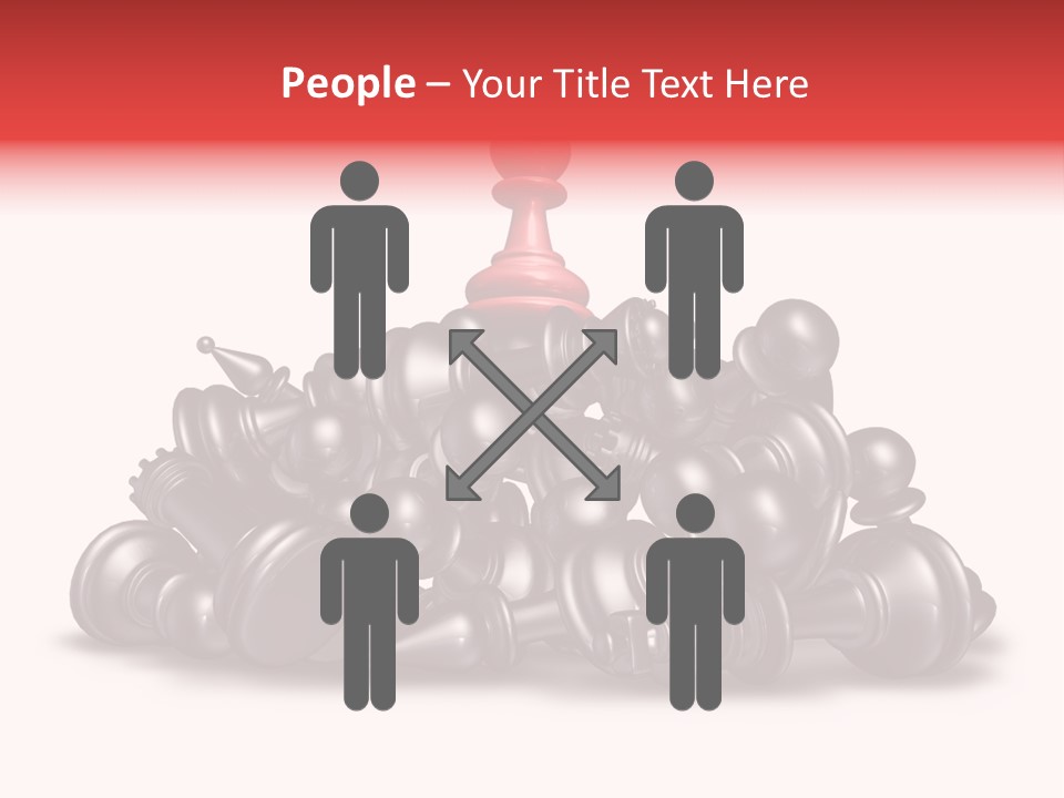 Business Leader Victor Climbing The Mountain PowerPoint Template