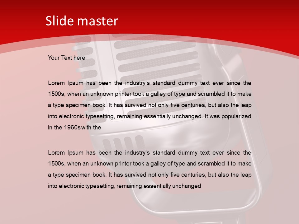 Shiny Classic Studio PowerPoint Template