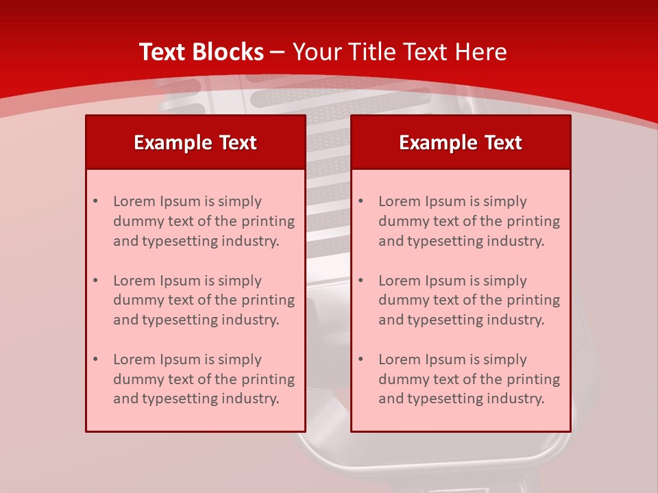 Shiny Classic Studio PowerPoint Template